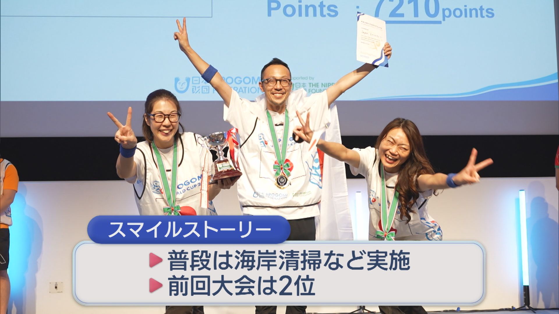 新潟市のチームが世界一に！「スポGOMI」ワールドカップで優勝【新潟】 2025年11月10日(月)