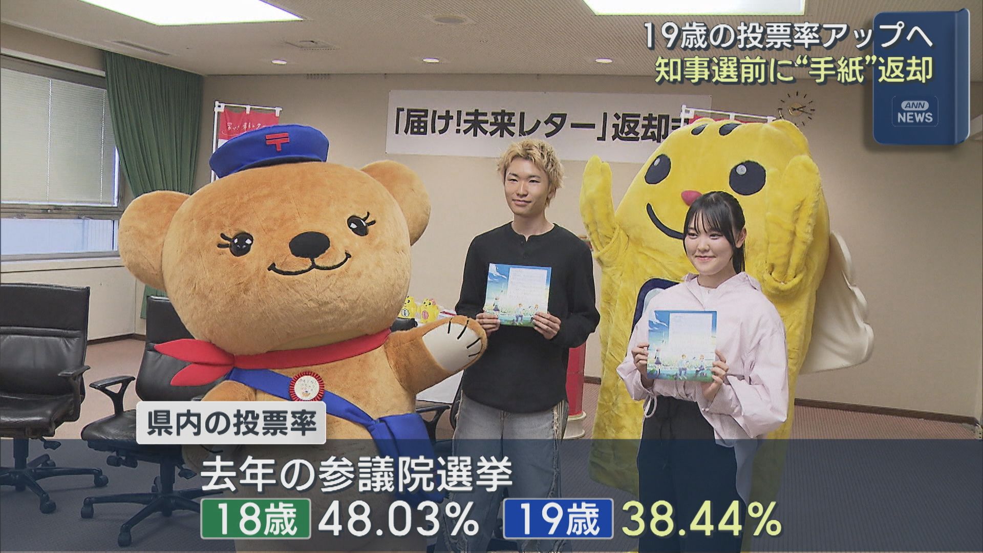 【県知事選挙】19歳の投票率アップへ、高校生が未来の自分宛に「手紙」返却【新潟】 2026年05月06日(水)