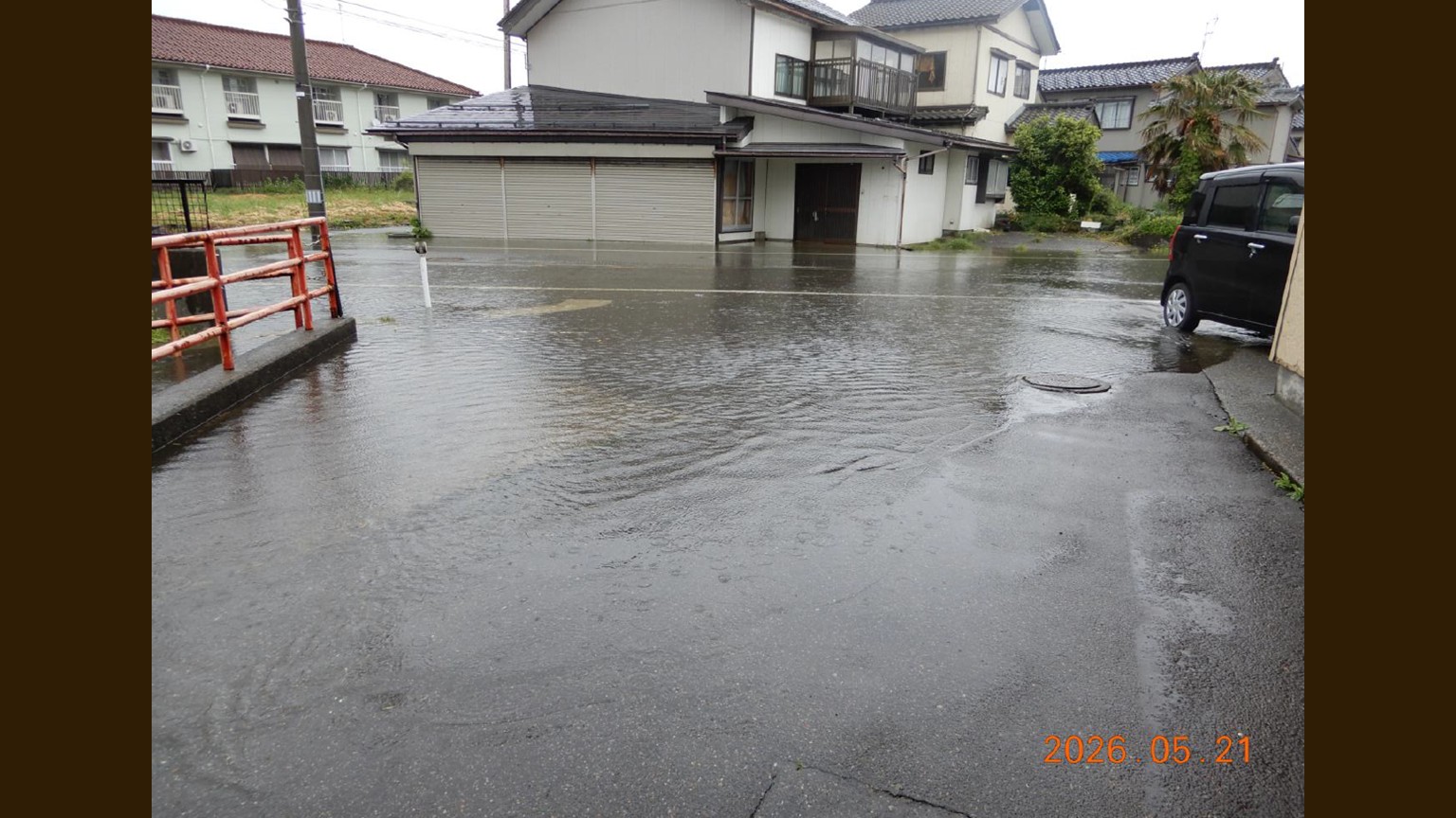 県管理施設の試運転に向けた水門閉鎖が原因か 柏崎市で川があふれ2棟に床下浸水【新潟】 2026年05月21日(木)