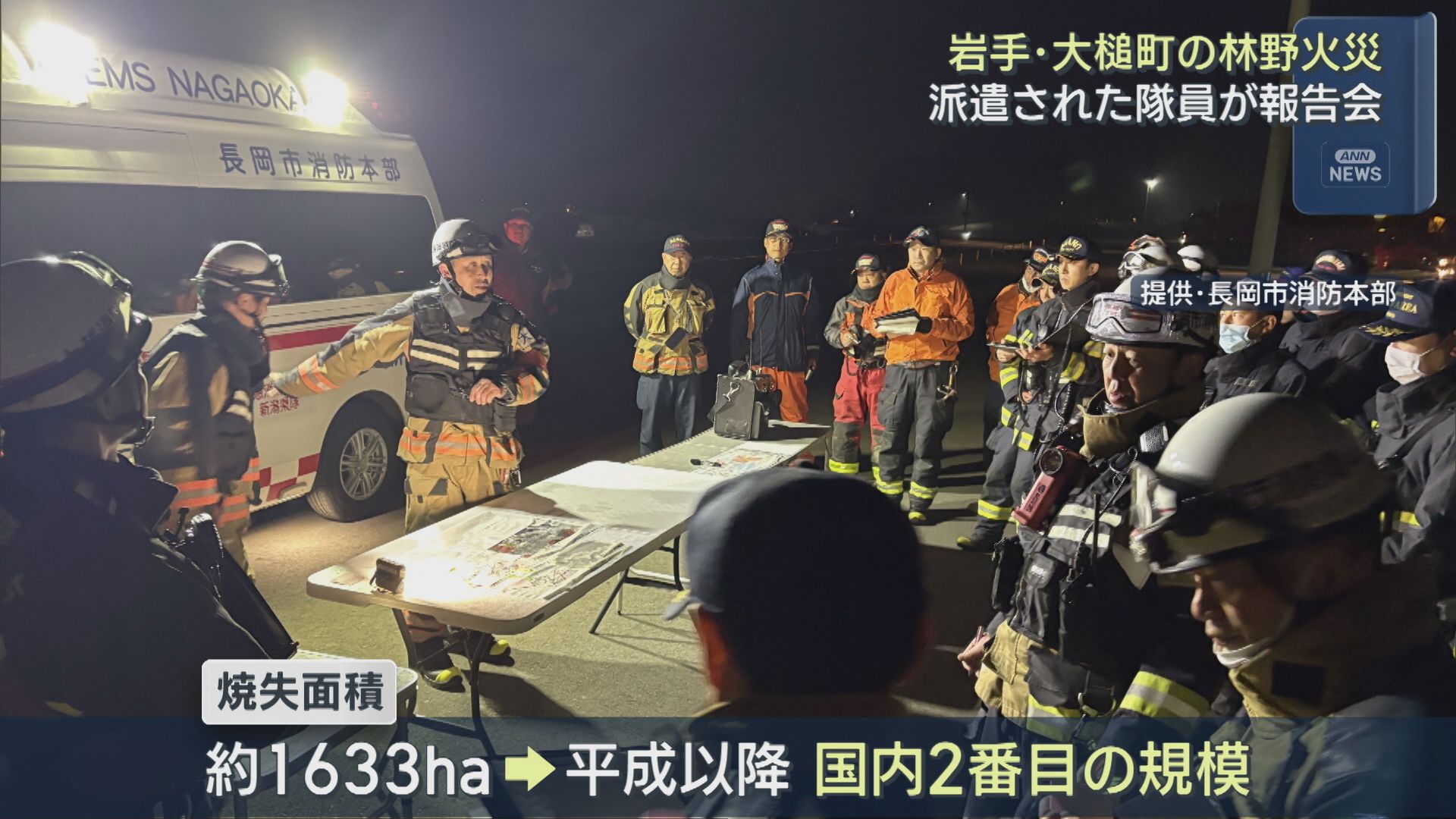 岩手県大槌町の林野火災「風にあおられてまた再燃」緊急消防援助隊 派遣された隊員が報告会【新潟】 2026年06月04日(木)