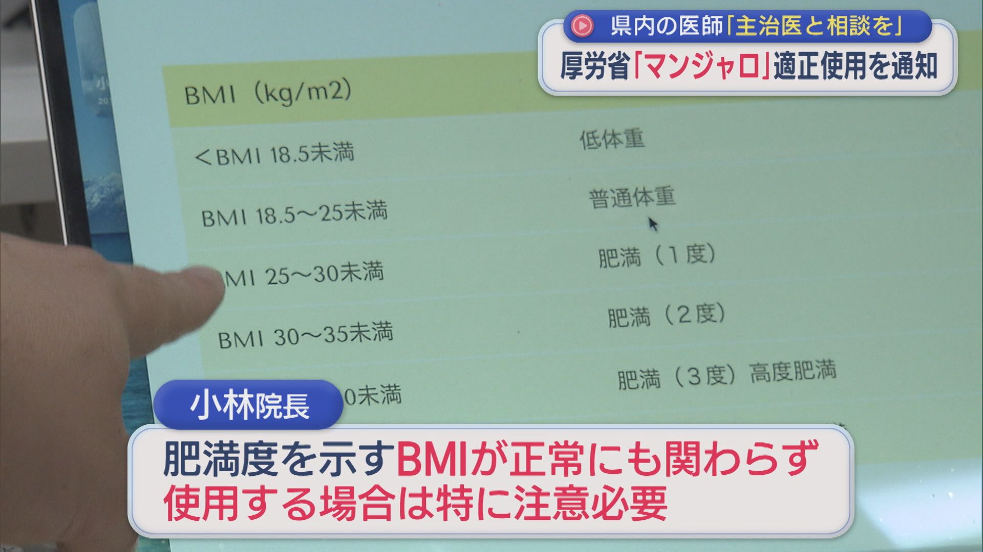 厚労省「マンジャロ」の適正使用を医療機関に通知、県内の医師「主治医と相談を」【新潟】 2026年06月18日(木)