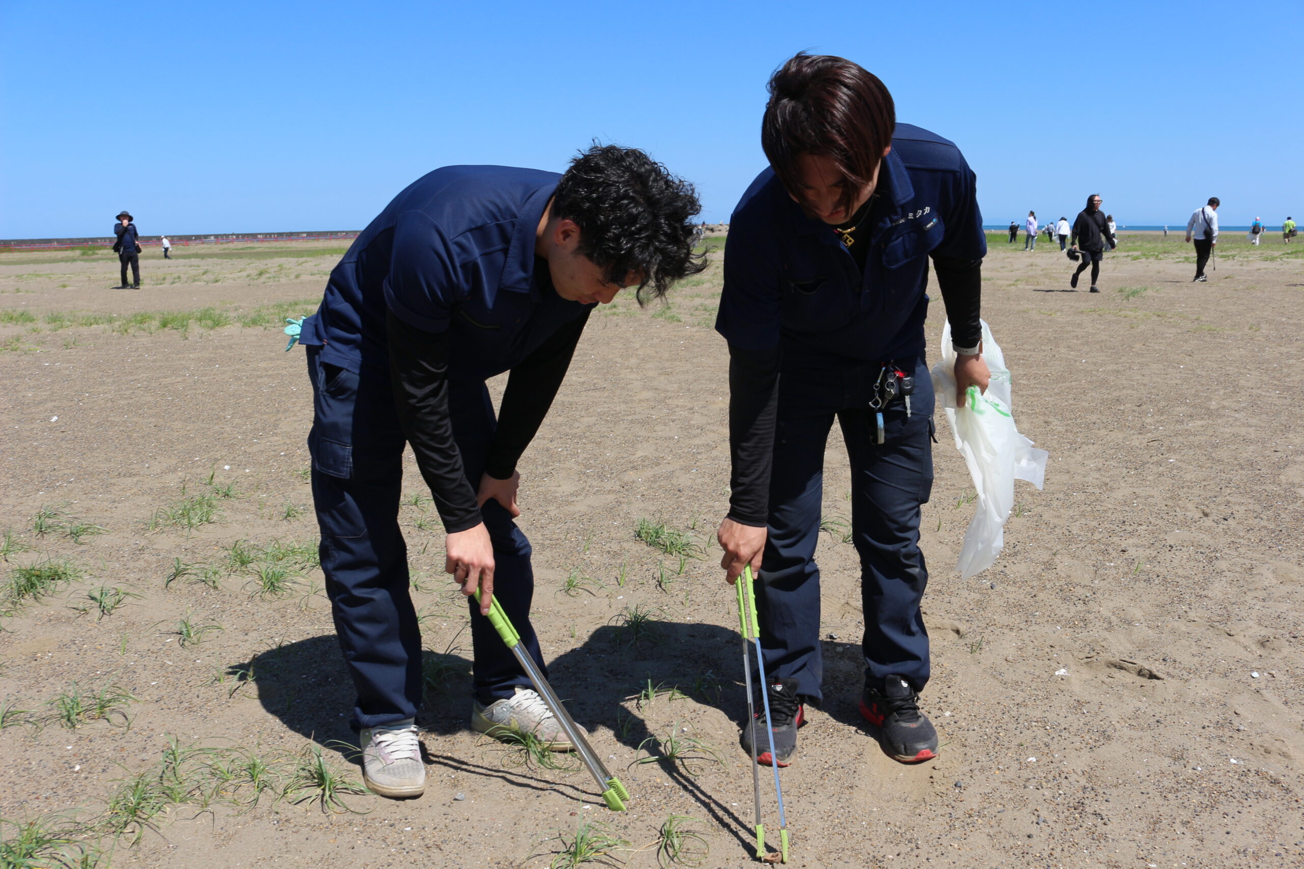 柏崎市みなとまち海浜公園でTeam ECO Work！を開催🌈