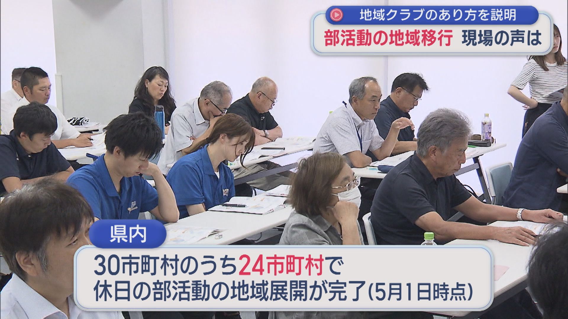 【部活動の地域移行】現場の声は「中学生の居場所が課題に」地域クラブのあり方を説明【新潟】 2026年07月01日(水)