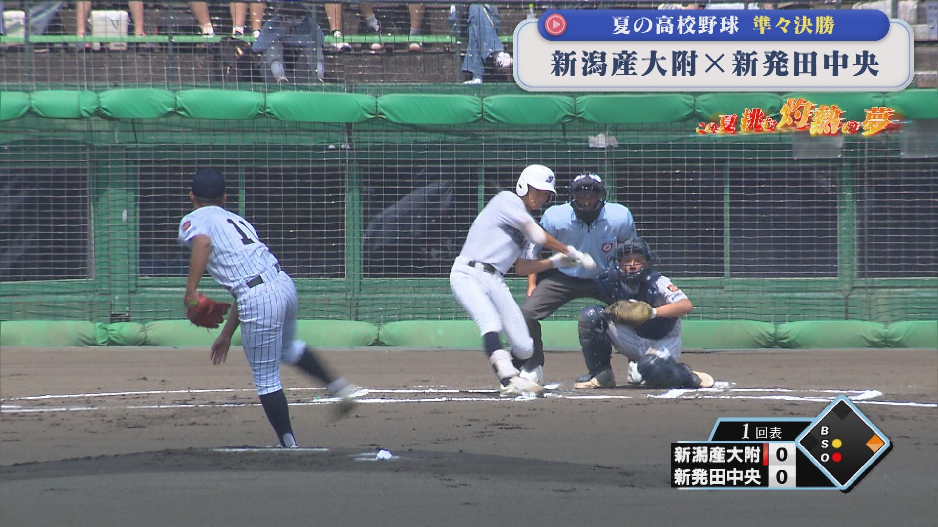 【夏の高校野球】新潟産大附エース・和栗投手「最後の3年生の夏がかかっている」新発田中央と対戦｜準々決勝4試合の結果【新潟】 2026年07月20日(月)