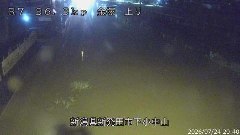 【速報】新潟県の新発田市付近と胎内市付近に「記録的短時間大雨」に関する気象防災速報【新潟】 2026年07月24日(金)
