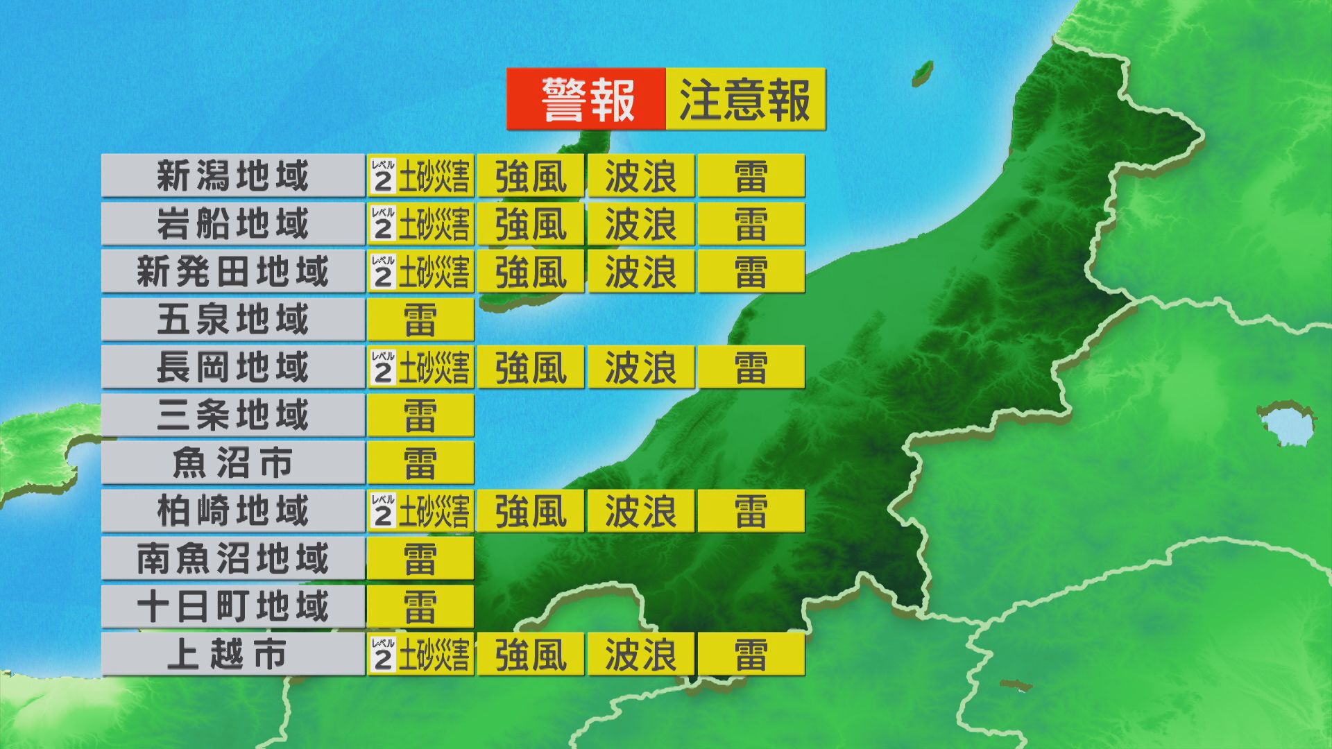 カミナリが鳴り 激しく降るところも【これからの天気(10月21日11時40分現在)｜新潟】